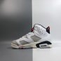 Men & Wmns Air Jordan 6 Tinker White Infrared 23 Neutral Grey Sail