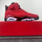 Men & Wmns Air Jordan 6 Toro Varsity Red Black