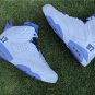 Men & Wmns Air Jordan 6 UNC Championship PE White Blue