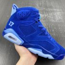 Men & Wmns Air Jordan 6 UNC Tar Heels Six Championships PE