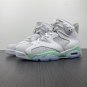 Men & Wmns Air Jordan 6 White Pure Platinum Mint Foam