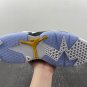 Men & Wmns Air Jordan 6 White Yellow Ochre Black