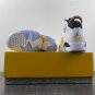 Men & Wmns Air Jordan 6 White Yellow Ochre Black