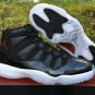 Men & Wmns Air Jordan 11 &acirc;��72-10&acirc;�&sup2; Black Gym Red White