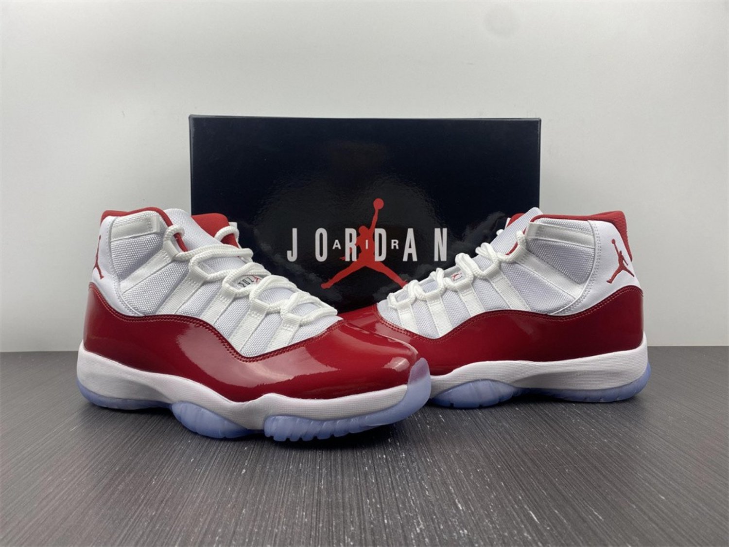 Men & Wmns Air Jordan 11 &acirc;��Cherry&acirc;�� WhiteVarsity Red-Black CT8012-116