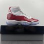 Men & Wmns Air Jordan 11 &acirc;��Cherry&acirc;�� WhiteVarsity Red-Black CT8012-116