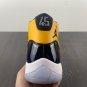 Men & Wmns Air Jordan 11 Black Yellow