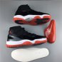 Men & Wmns Air Jordan 11 Bred 2019 Black White Varsity Red