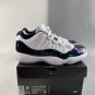 Men & Wmns Air Jordan 11 Low &acirc;��Easter&acirc;�� WhiteEmerald Rise 528895-145
