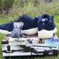 Men & Wmns Air Jordan 11 Low &acirc;��RE2PECT&acirc;�� Binary Blue AV2187-441