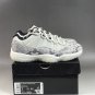 Men & Wmns Air Jordan 11 Low &acirc;��Snakeskin&acirc;�� Light BoneUniversity Red-Sail-Black