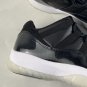 Men & Wmns Air Jordan 11 Low 7210 Black Gym Red White Sail