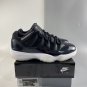 Men & Wmns Air Jordan 11 Low 7210 Black Gym Red White Sail