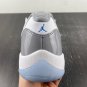 Men & Wmns Air Jordan 11 Low Elephant White University Blue Cement Grey