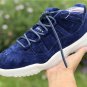 Men & Wmns Air Jordan 11 Low RE2PECT Binary Blue