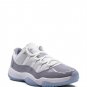 Men & Wmns Air Jordan 11 Low White Cement sneakers