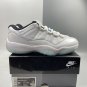 Men & Wmns Air Jordan 11 Low WhiteBlack-Legend Blue AV2187-117