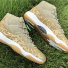 Men & Wmns Air Jordan 11  Neutral Olive Sail Gum Light Brown