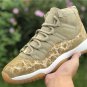 Men & Wmns Air Jordan 11  Neutral Olive Sail Gum Light Brown