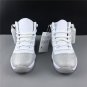 Men & Wmns Air Jordan 11 Men & Wmns White Metallic Silver Vast Grey