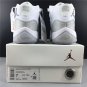 Men & Wmns Air Jordan 11 Men & Wmns White Metallic Silver Vast Grey