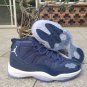 Men & Wmns Air Jordan 11 Navy Blue White