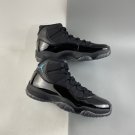 Men & Wmns Air Jordan 11 Retro Black Gamma Blue Black Varsity Maize