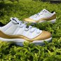 Men & Wmns Air Jordan 11 Retro Low &acirc;��Closing Ceremony&acirc;�� WhiteMetallic Gold