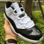 Men & Wmns Air Jordan 11 Retro Low &acirc;��Concord&acirc;�� WhiteBlack-Dark