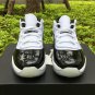 Men & Wmns Air Jordan 11 Retro Low Concord White Black Dark