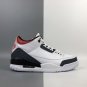 Men & Wmns Air Jordan Retro 3 SE T White Fire Red Black