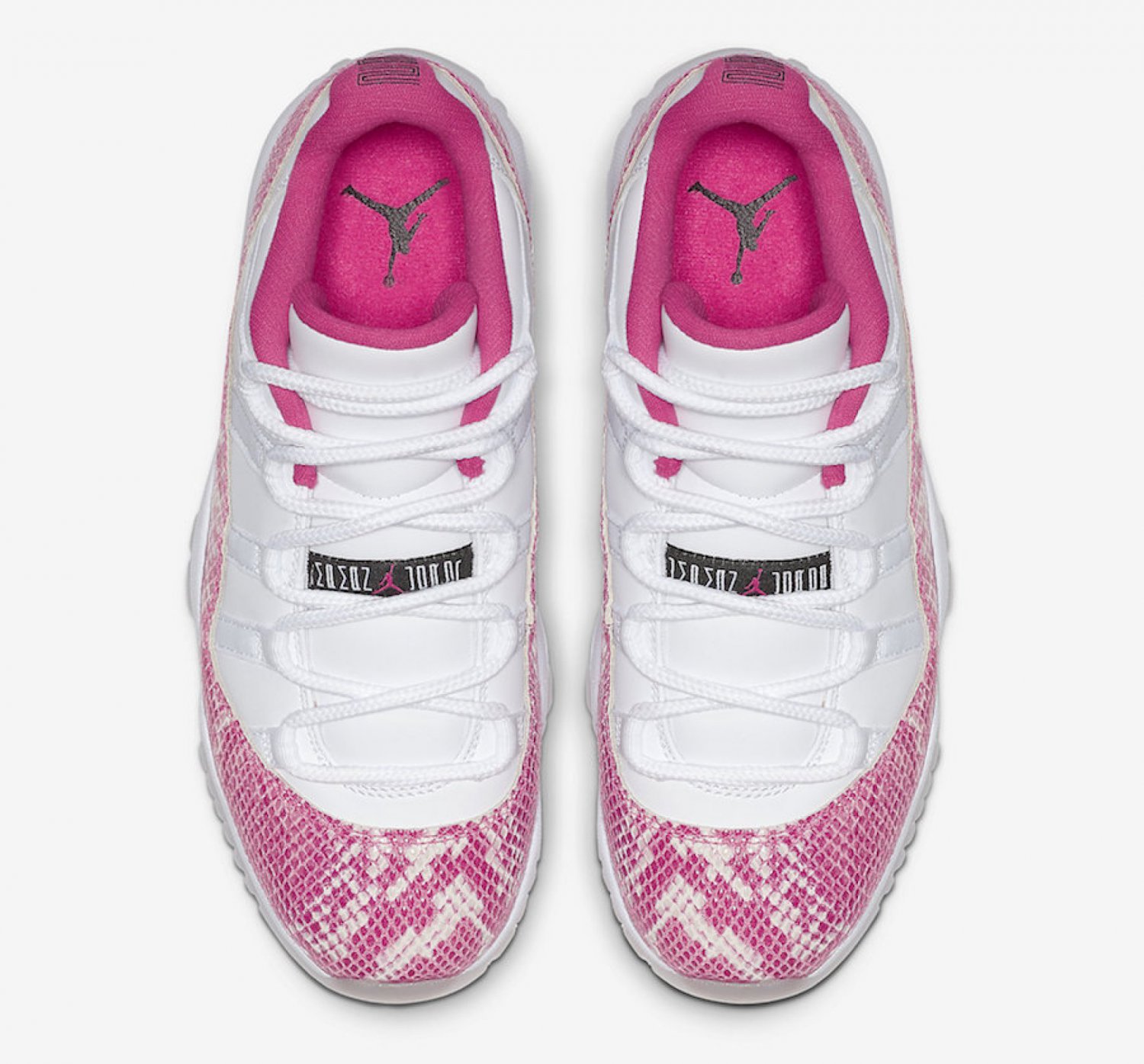 Men & Wmns Jordan 11 Retro Low Pink Snakeskin (2019)