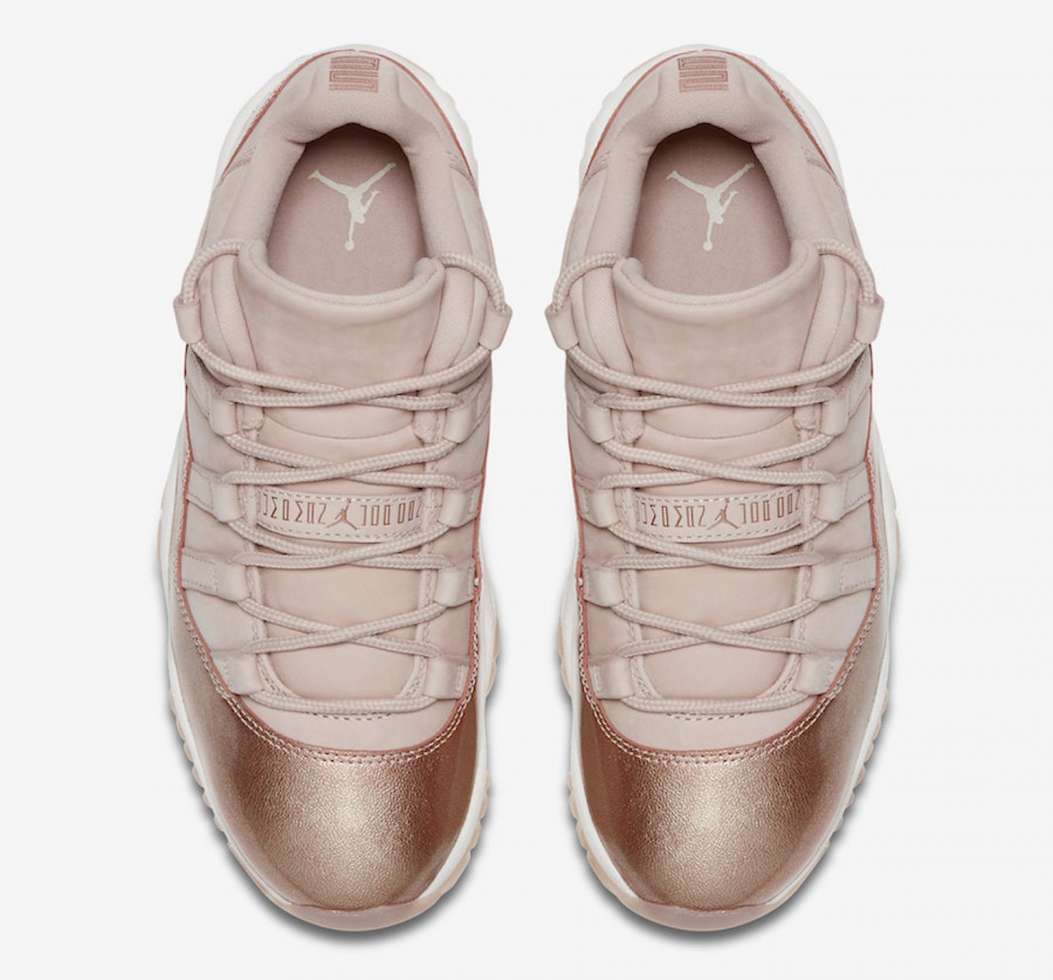 Men & Wmns Jordan 11 Retro Low Rose Gold