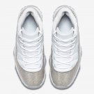 Men & Wmns Jordan 11 Retro White Metallic Silve