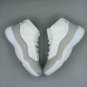 Men & Wmns Jordan 11 Retro White Metallic Silver AR0715-100