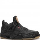 Men & Wmns Jordan  4 Retro NRG Black Levis sneakers