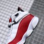 Men & Wmns Jordan 6 Rings White University Red_1
