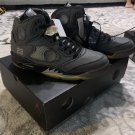 Men & Wmns Jordan 5 RetroOff-White Muslin