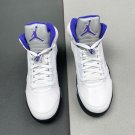 Men & Wmns Jordan 5 White Purple