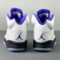 Men & Wmns Jordan 5 White Purple