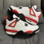 Men & Wmns Jordan 4 Retro Red Cement