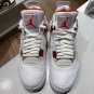 Men & Wmns Jordan 4 Retro Metallic Orange