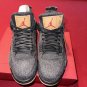 Men & Wmns Jordan 4 Retro Levi's Black (Blank Tag)
