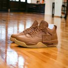 Men & Wmns Jordan 4 Retro Ginger Wheat