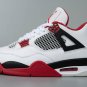 Men & Wmns Jordan 4 Retro Fire Red