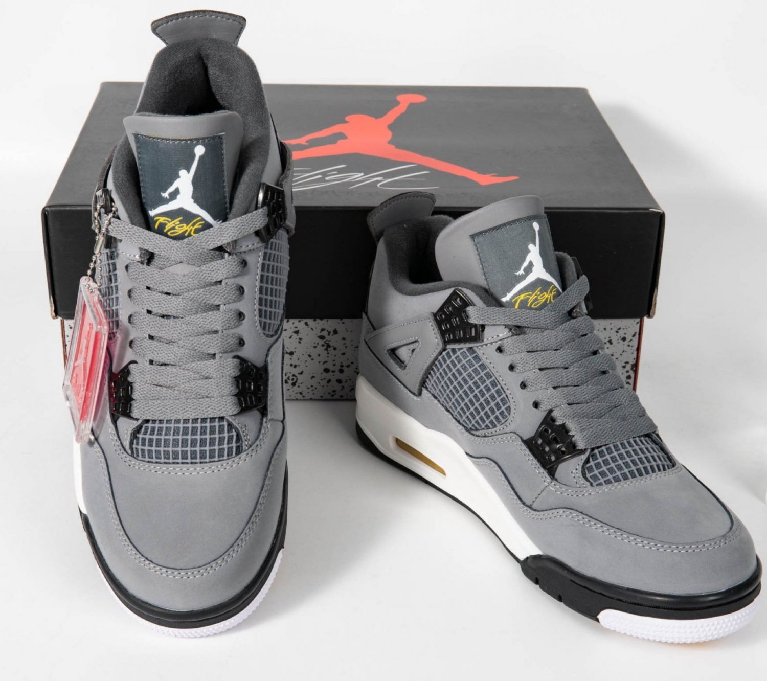 Men & Wmns Jordan 4 Retro Cool Grey 2019