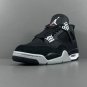 Men & Wmns Jordan 4 Retro Black Canvas (GS)