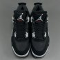 Men & Wmns Jordan 4 Retro Black Canvas (GS)