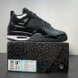 Men & Wmns Jordan 4 Retro 11Lab4 Black