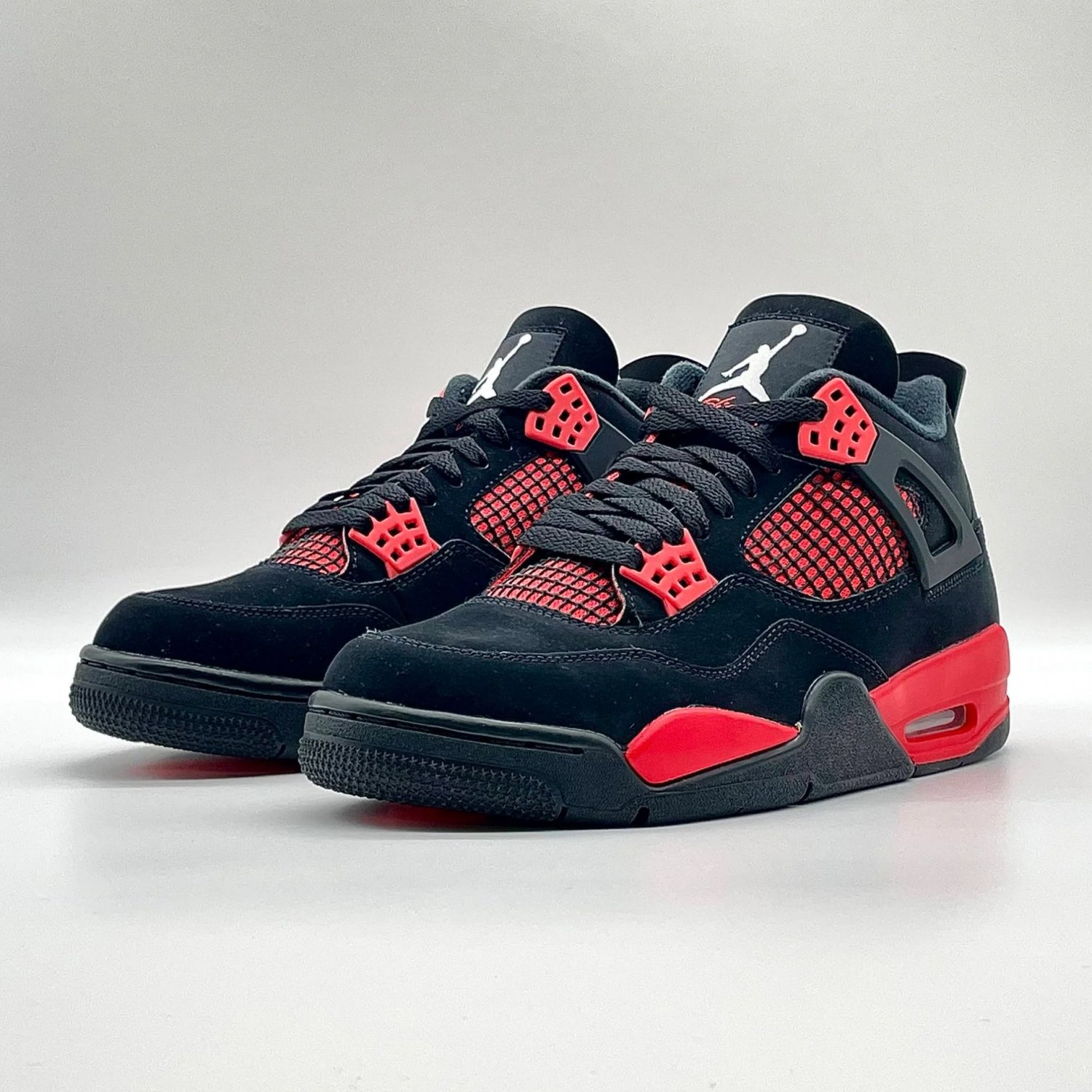 Men & Wmns Jordan 4 Red Devil Black Cat